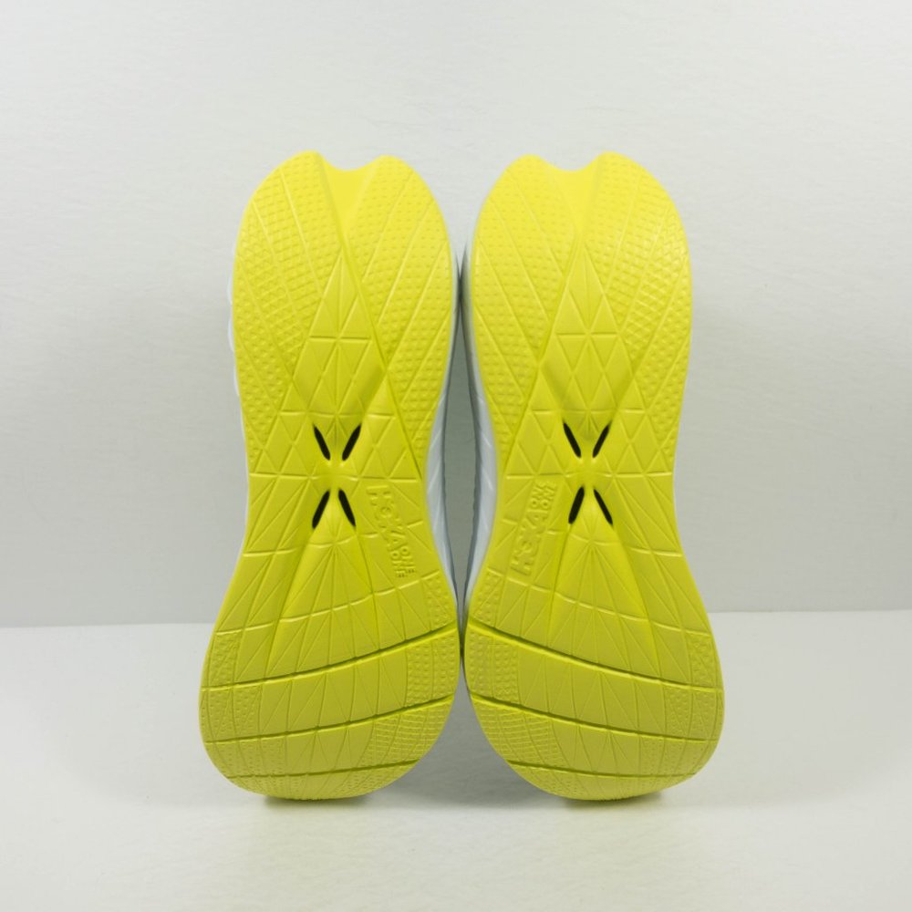 Hoka One One Carbon X 3 Running Shoes - Men's Size 10 - Green Yellow - Picture 9 of 11
